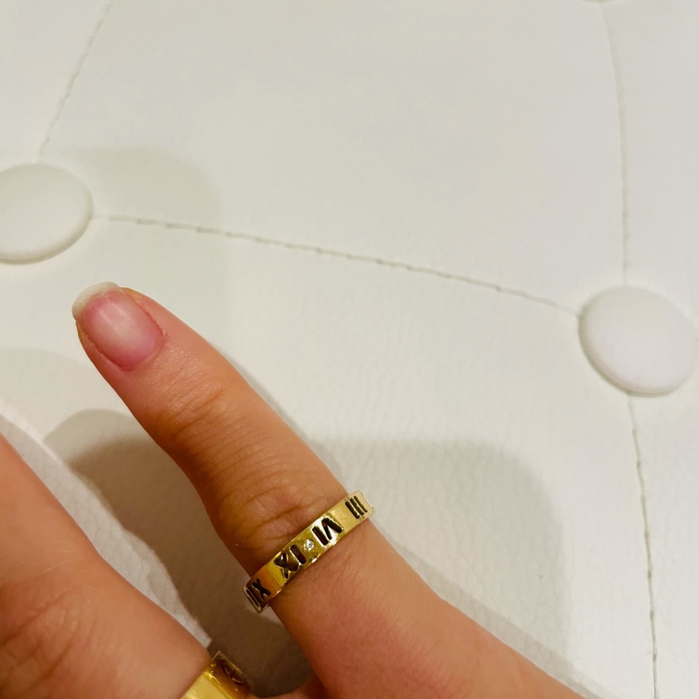 Tiffany 18k ring - Picture 7 of 8